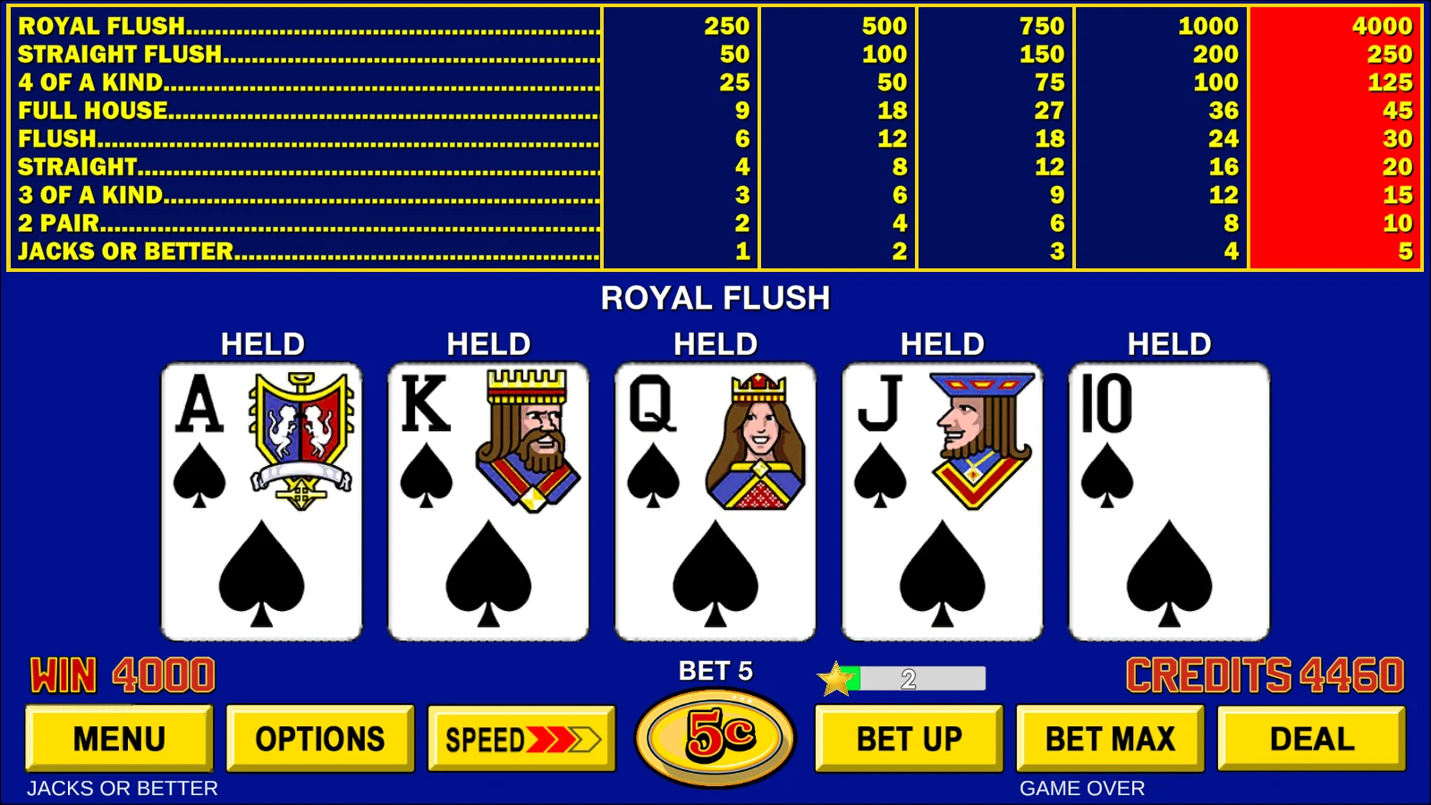 Video Poker ™ - Classic Games screenshot